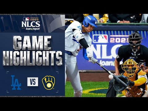 Видео: Лучшие моменты второй игры NLCS «Доджерс» против «Брюэрс» (14.10.25) | Лучшие моменты MLB