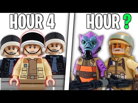 Видео: Я построю LEGO REBEL ARMY за 24 часа!