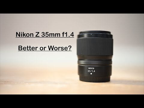 Видео: Nikon Z 35mm F1.4. Лучше или хуже.