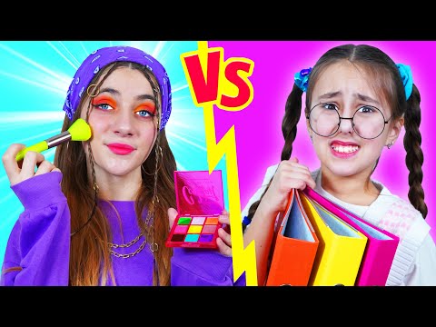 Видео: Звезда Школы vs Ботанка || Забавные ситуации с одноклассниками