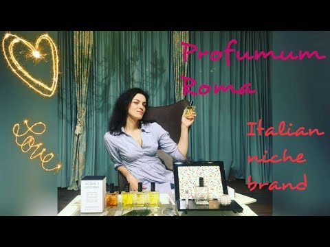 Видео: Обзор Profumum Roma  Итальянский Нишевый Бренд.Часть 1