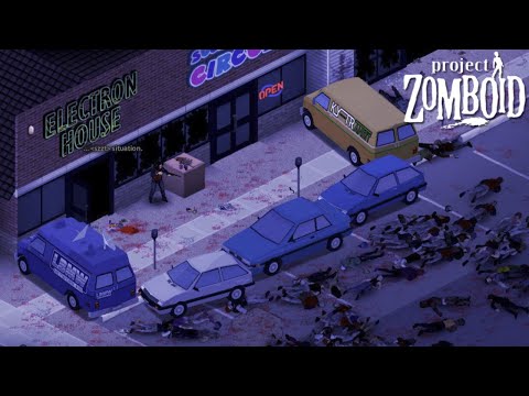 Видео: Cуровое Выживание в Зомби Апокалипсисе | Project Zomboid