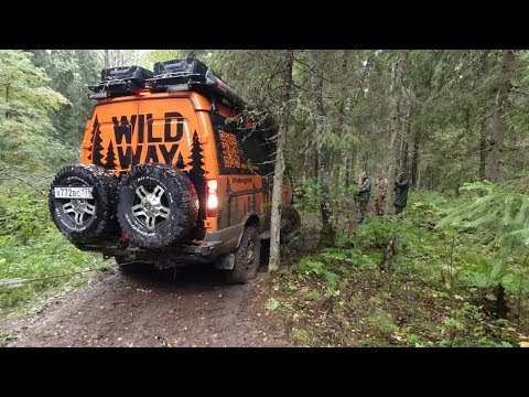 Видео: На двух Соболях 4х4 в Вепсский лес. 2019г.