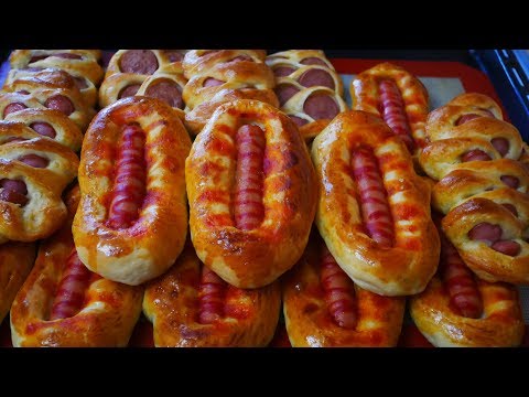 Видео: СОСИСКИ в тесте ПО   НОВОМУ !!!! ОРИГИНАЛЬНО и ВКУСНО вкусная домашняя выпечка