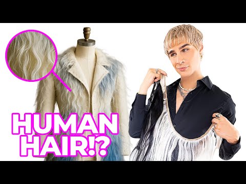 Видео: Делаем рубашку из человеческих волос… Это стало странно