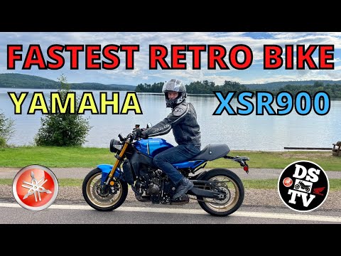 Видео: Полный тест и обзор Yamaha XSR900 2022 года — самый быстрый ретро-мотоцикл? (XSR900 против MT-09)