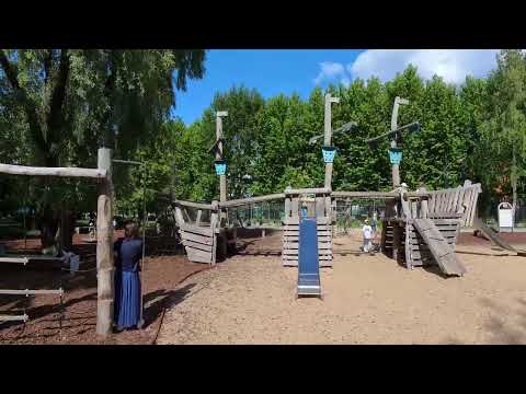 Видео: Велопрогулка - Сад Рыбака, в Казани