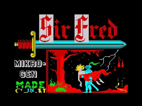 Видео: Sir Fred. ZX Spectrum. Полный разбор и прохождение