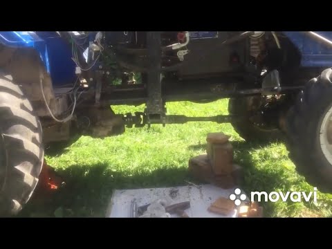 Видео: Полный привод 4x4 на китайский минитрактор Скаут Т-18