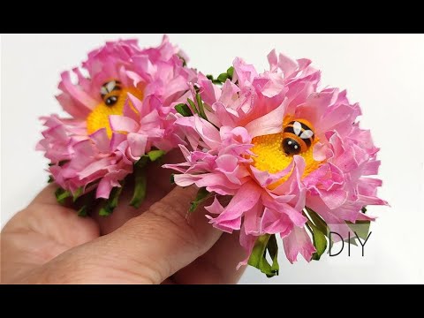 Видео: DIY🌺 ОЧЕНЬ Порадовал Результат🤩🤩🤩 Нежные Астры из Зефирного Фоамирана