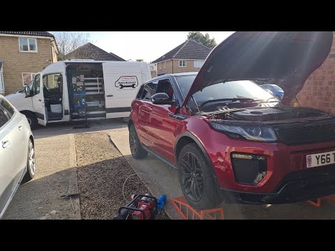 Видео: Land Rover Range Evoque 2.0: очистка засоренного сажевого фильтра и порт инжектора AdBlue P2463-0...