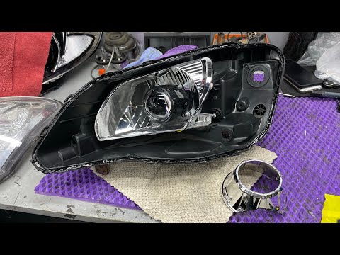 Видео: Как улучшить свет фар Саньенг Актион? Устанавливаем Bi Led линзы MTF Wide Beam.