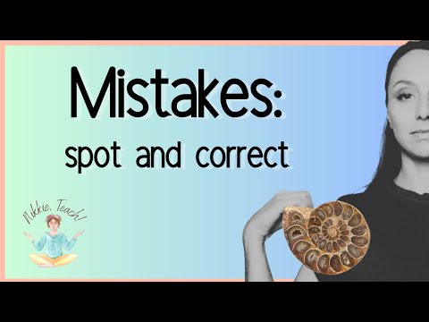 Видео: Ошибки: Как и когда исправлять | Закоренелые ошибки | Английский для детей