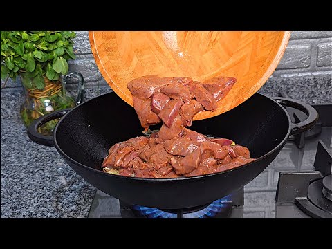 Видео: Секрет вкусной говяжьей печени! Шеф -повар из Турции научил меня. 😋 Очень вкусно