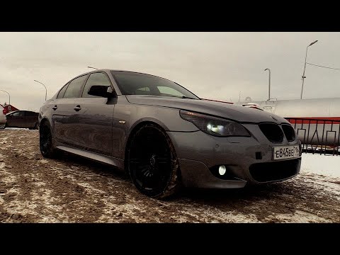 Видео: 2009 BMW 525i E60 2.5L 218HP. Обзор (интерьер, экстерьер, двигатель.)