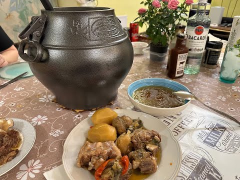 Видео: Бычьи хвосты в афганском казане.