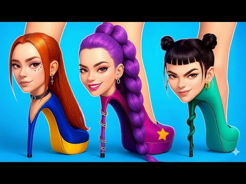 Видео: От гика до истребителя демонов K-Pop ✨👩‍🎤 История трансформации HUNTR/X