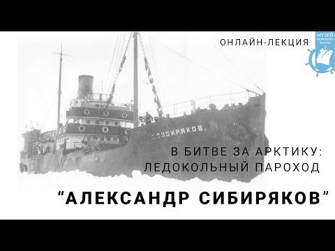 Видео: В битве за Арктику: ледокольный пароход "Александр Сибиряков"