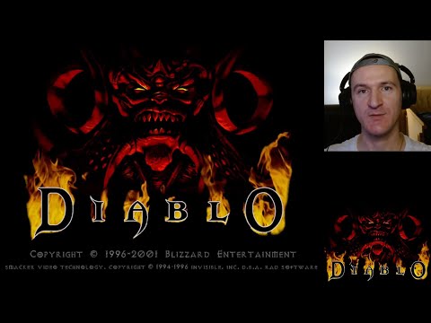 Видео: Начинаем проходить Diablo за рыцаря. Знакомимся с игрой, проходим 1й уровень подземелья