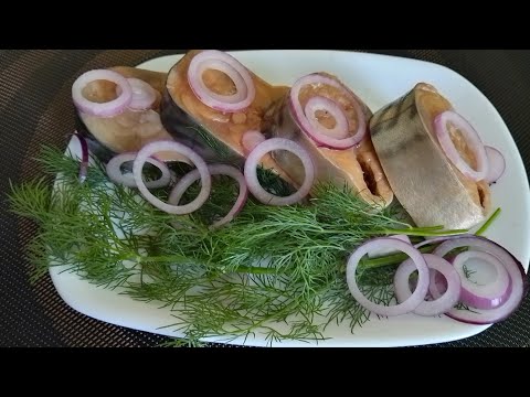 Видео: 💥 МАРИНОВАННАЯ скумбрия ‼️