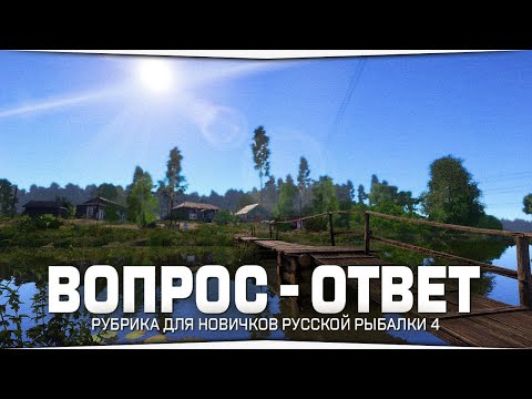 Видео: РУССКАЯ РЫБАЛКА 4 • ОТВЕТЫ НА ВОПРОСЫ НОВИЧКОВ #6