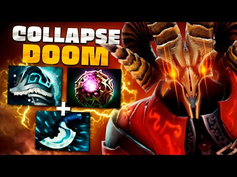 Видео: Коллапс попался с Яторо: враги просили о ПОЩАДЕ — Doom Collapse Dota 2