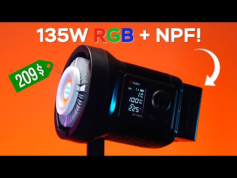 Видео: 135W RGB Свет на Аккумуляторах - Tolifo SK 135FR Обзор