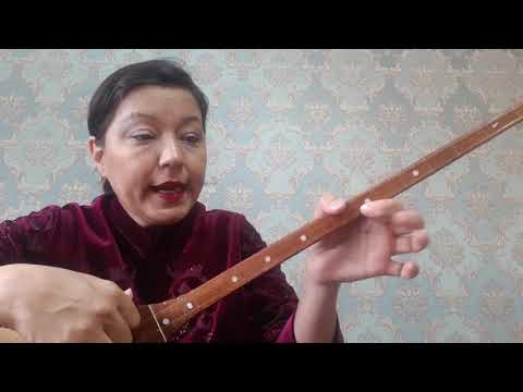 Видео: Абай Құнанбаевтың- "Көзімнің қарасы" әнін, домбырада ойнап үйрену.