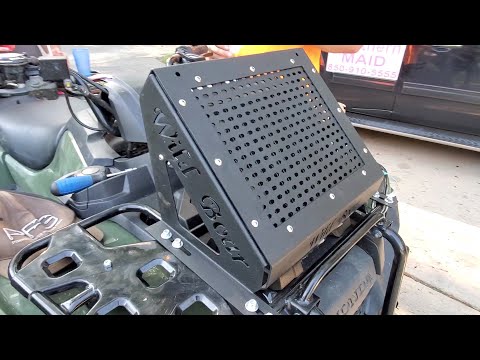 Видео: Как установить комплект для переноса радиатора Wild Boar на Honda 420, 500, 520