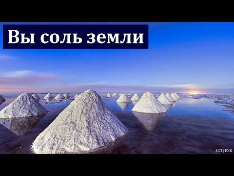 Видео: "Вы соль земли". Я. Я. Янц. МСЦ ЕХБ