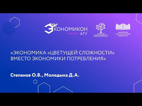 Видео: 2 декабря, «Экономикон». Степанов О.В., Молодыка Д.А.