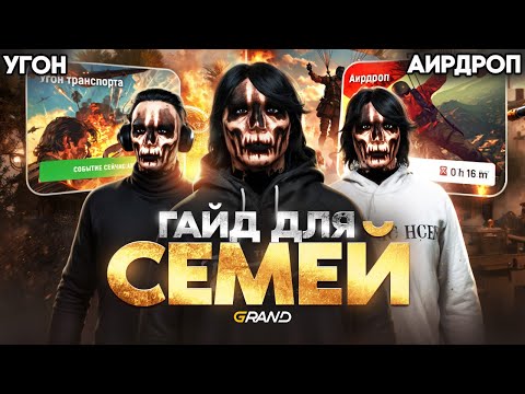 Видео: ГАЙД для СЕМЕЙ на GRAND RP