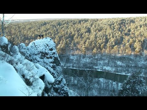 Видео: Телепроект "Пешком по Новосибирской области": 17 февраля 2018 (Искитимский район)