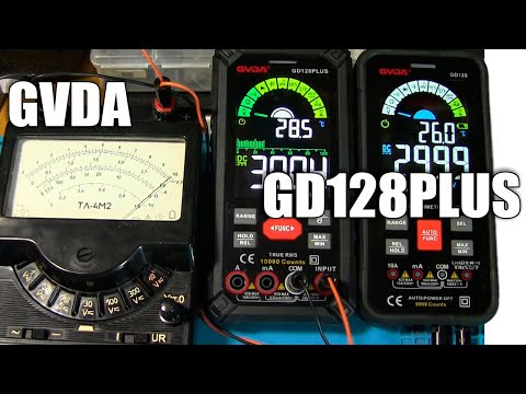 Видео: Интеллектуальный цифровой мультиметр GVDA GD128PLUS