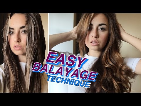 Видео: БАЛАЯЖ ДОМА/ ПРОСТАЯ ТЕХНИКА❣️ DIY BALAYAGE AT HOME