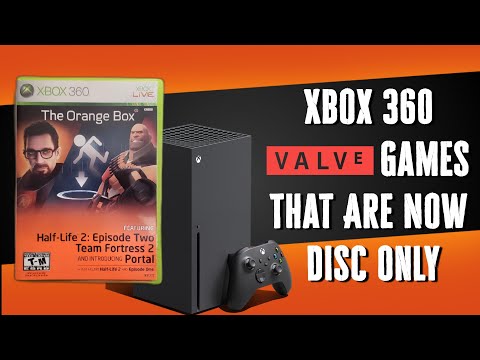 Видео: Half Life 2 и другие игры теперь доступны только на дисках на Xbox Series X.