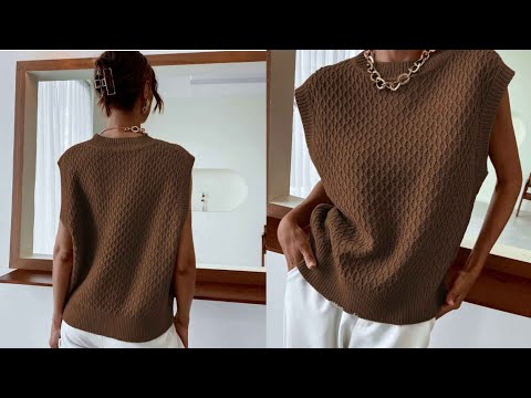 Видео: СУПЕР стильный жилет по мотивам SHEIN