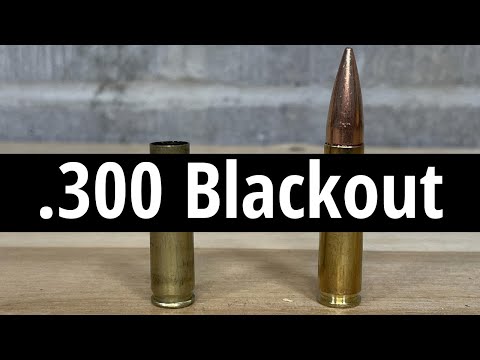 Видео: Как перезарядить патроны 300 AAC Blackout для новичков