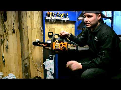 Видео: Kак заводить бензопилу партнер