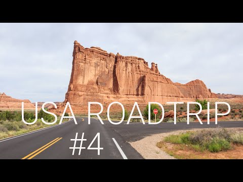 Видео: Автопутешествие по США.  Штат Юта.  Парк Зайон, Брайс Каньон, Арки