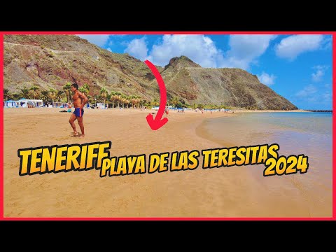 Видео: Тенерифе🇪🇸Тереситас - лучший пляж на севере острова/Playa de Las Teresitas is the best north beach