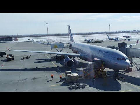 Видео: Перелёт Хабаровск - Москва 02.03.2022 Aeroflot KHV-SVO Airbus A330-300