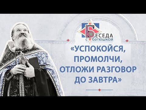 Видео: «Успокойся, промолчи, отложи разговор до завтра». Беседа протоиерея Андрея Лемешонка (28.07.20)