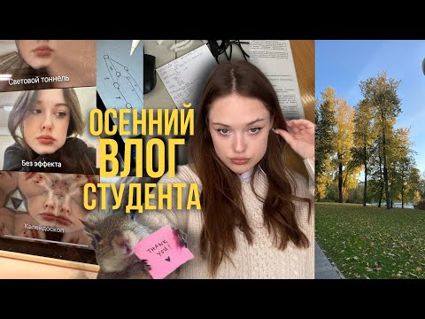 Видео: осенний влог студента ￼