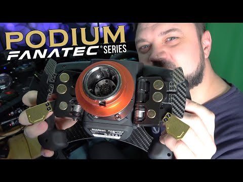 Видео: Обзор Fanatec Podium Advanced Paddle Module и новый проект - студия на 3 рабочих места