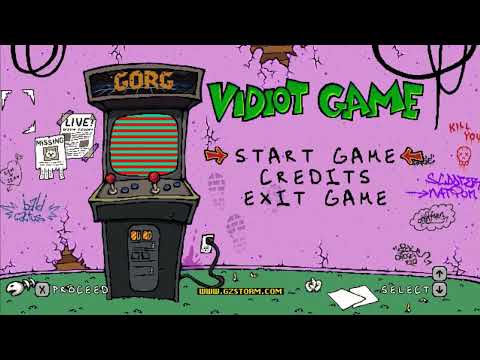 Видео: психоделическая мини-игра, которая может повредить мозг! ("Vidiot Game" 2012)