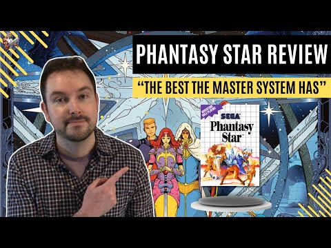 Видео: Обзор Phantasy Star Master System | Король японских ролевых игр