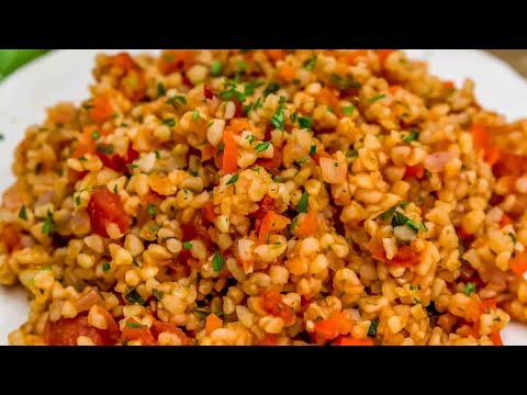Видео: բլղուրով փլավի ամենահամեղ տարբերակը, բանջարեղենով բլղուրով փլավ  #bulgur pilaf #плов из булгура