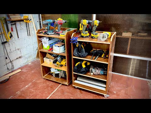 Видео: СУПЕР РІШЕННЯ для майстерні!!Столик ПОМІЧНИК за п'ять хвилин!!