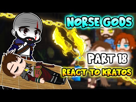 Видео: Реакция скандинавских богов на Кратоса, часть 18 || GOW Ragnarök || - Реакция Gacha Club
